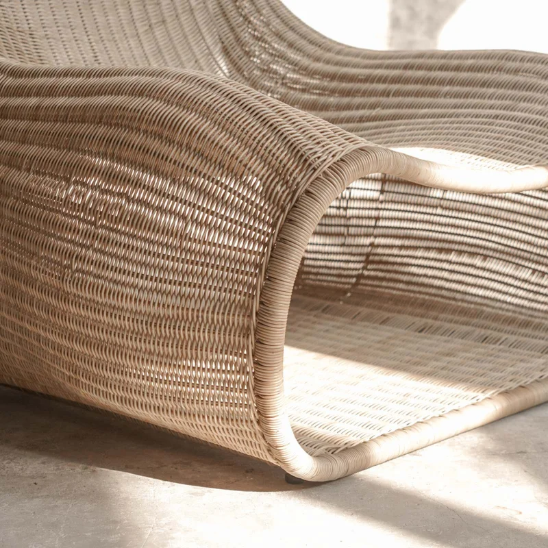 Butaca Rattan Natural-beige Sander Natural en Madera natural - Sillones y sofás, Uruguay | Divino, vista 3