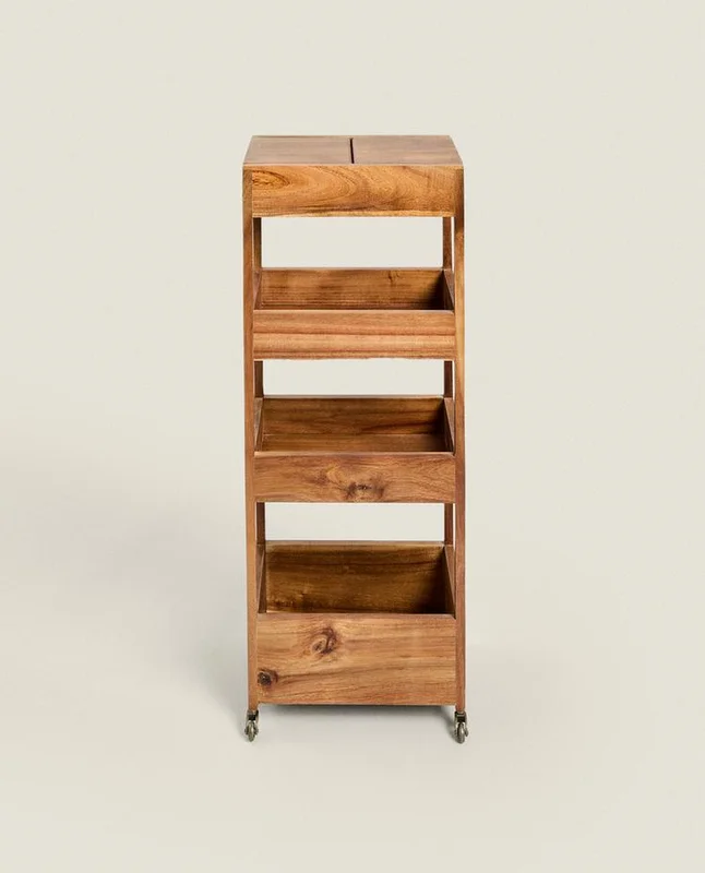 MUEBLE ALMACENAJE RUEDAS - Aparadores y recibidores, Uruguay | Zara Home, vista 3