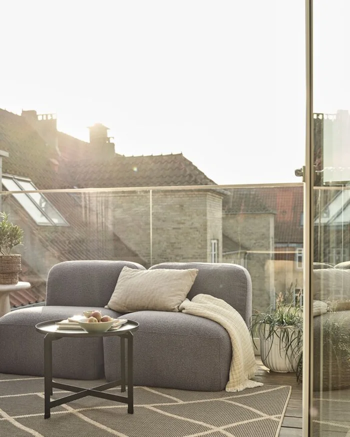 Mesa auxiliar BORRE Ø50xA40 negro en Negro - Muebles para el exterior, Uruguay | JYSK, vista 2