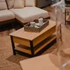 Mesa De Living Madera Maciza Línea Denver en Madera natural - Mesas de living, Uruguay | Ecowood, vista 3 de 6