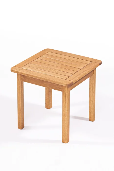 MESA DE LATERAL RECANTO 50x50x50CM JATOBA en Madera natural - Muebles para el exterior, Uruguay | Vinibel
