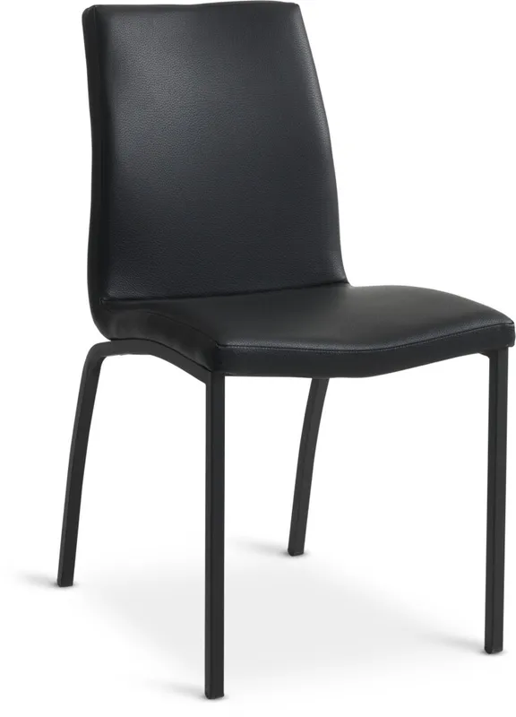 Silla de comedor ASAA negro en Negro - Sillas, Uruguay | JYSK