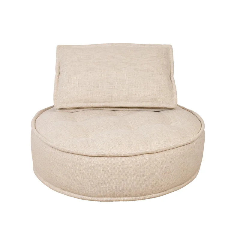 Sofá Giratorio 1 Cuerpo Tela-premium Natural-beige Element Natural en Madera natural - Sillones y sofás, Uruguay | Divino, vista 3