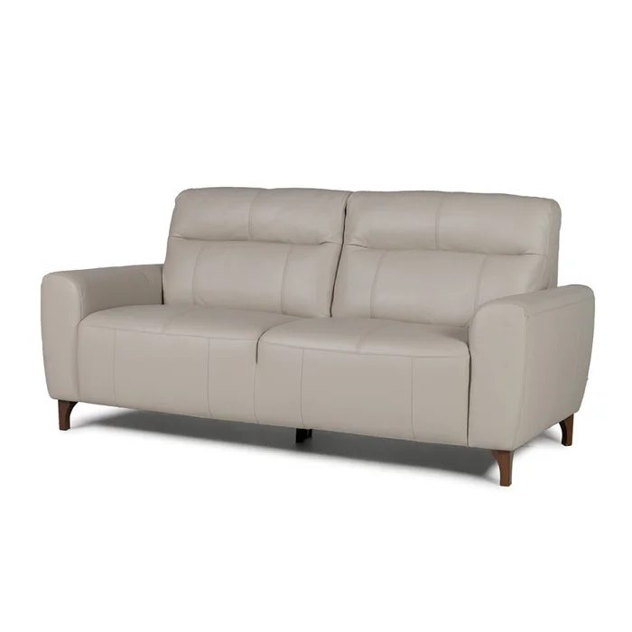 Sofá Tahití - Cuero Básico - 3 cuerpos - Arena - (Preventa) en Beige - Sillones y sofás, Uruguay | Nyr