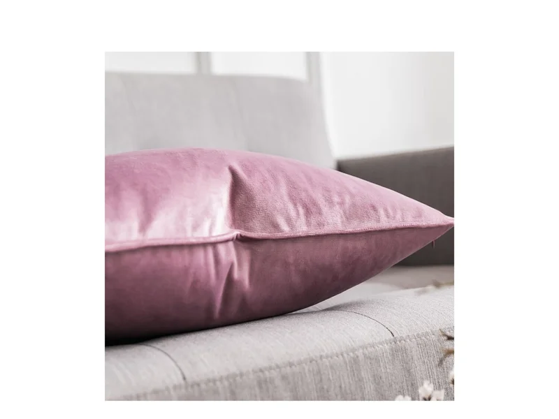 Almohadón Velvet Pink Purple con borde en Multicolor - Textiles, Uruguay | Finkel, vista 3