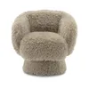 Butaca Tela-premium Marron Poodle Taupe en Beige - Sillones y sofás, Uruguay | Divino, vista 3 de 6
