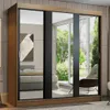 Ropero Placard Matrimonial Reno 180CM Pareja con 3 Espejos 3 Puertas C - Roperos y placares, Uruguay | Balton, vista 1 de 23