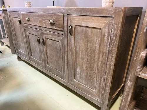 Aparador Bargueño Madera Maciza Milano 160x85x38 - Ozark A Eleccion en Madera natural - Aparadores y recibidores, Uruguay | Ozark Home, vista 10