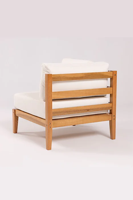 ESQUINA CANNES RIPADA ACQUABLOCK CRUDO 74x74x66CM JATOBA - Muebles para el exterior, Uruguay | Vinibel, vista 3