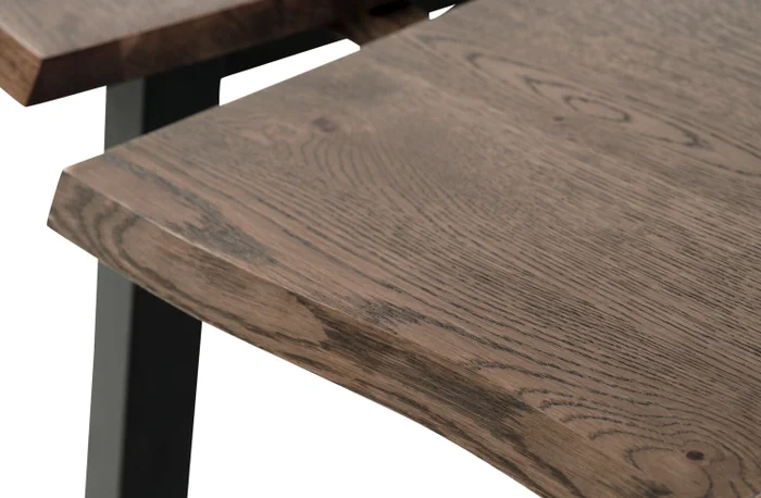 Extensión mesa SKOVLUNDE 90X46 color roble osc en Marrón - Mesas de comedor, Uruguay | JYSK, vista 2
