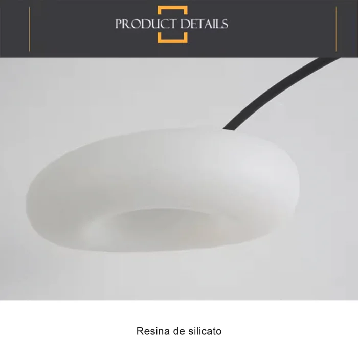 Lampara de pie Bastien en Negro - Lámparas de mesa, Uruguay | Decotech, vista 4