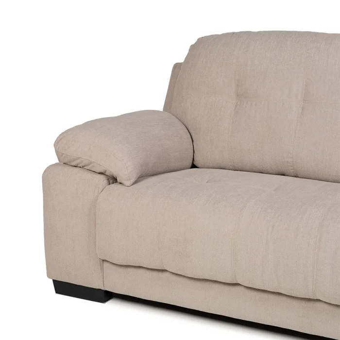 Sofá Renzo - Tela Aquaclean - 2,5 cuerpos - A fabricar en Gris - Sillones y sofás, Uruguay | Nyr, vista 5