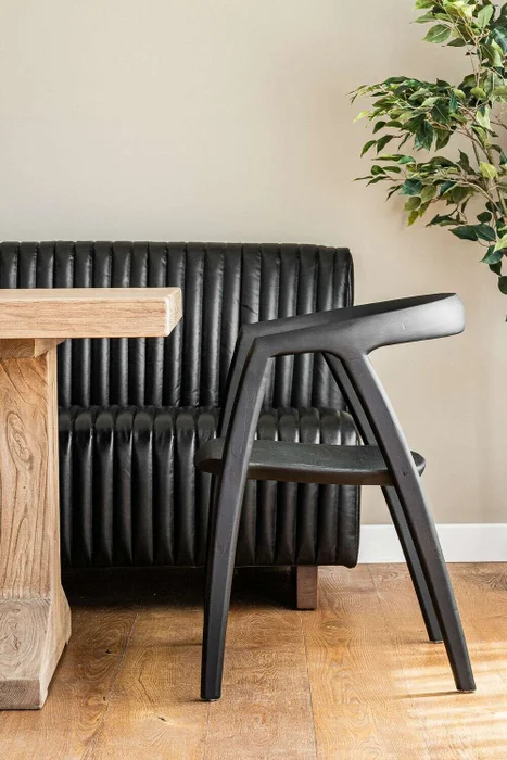SILLA BONHAM - OLMO NEGRA en Negro - Sillas, Uruguay | La Iberica, vista 2