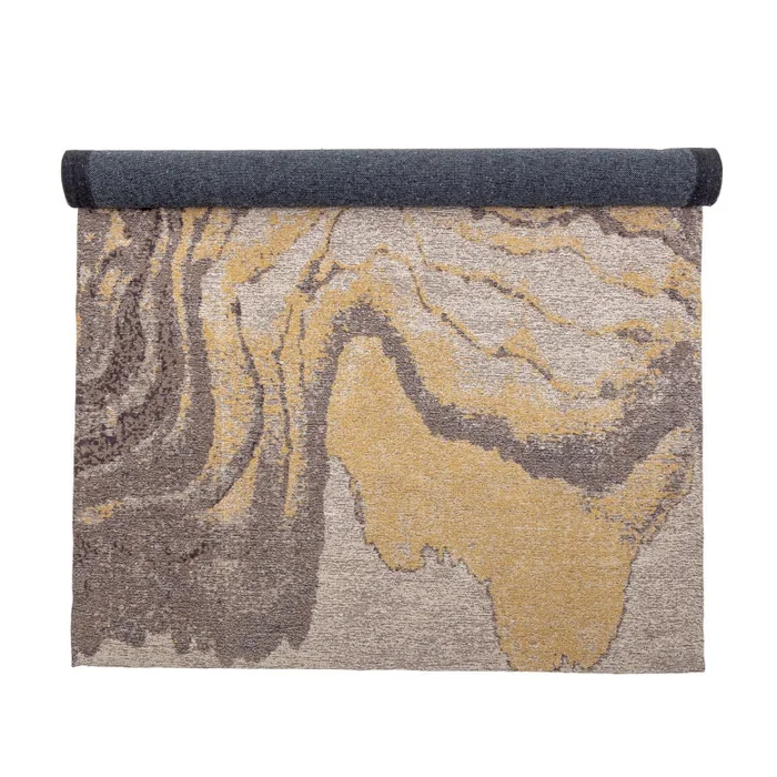 Rug, Yellow, Cotton - Textiles, Uruguay | Tutto Deco