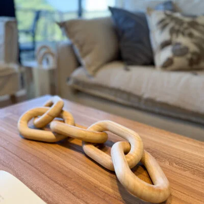 Cadena decorativa de madera en Madera natural - Decoración, Uruguay | Dreams On Time, vista 8