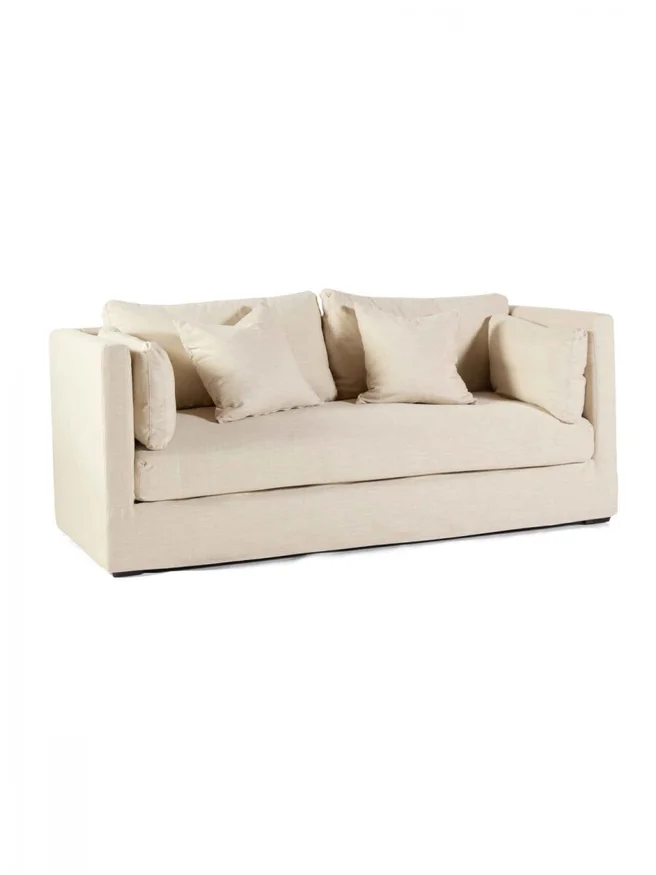 SOFA LESTAT 3 PLAZAS HL LINEN 206X96X84H CM - Sillones y sofás, Uruguay | Vinibel, vista 2