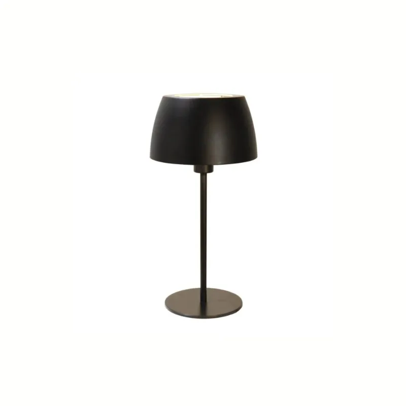 Lampara de mesa - Bombe - Metal Negro en Negro - Lámparas de mesa, Uruguay | Rústico Hogar