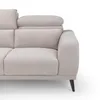 Sofá Keisy - Tela Microfibra - 2 cuerpos - Nikki 6 (Greige) en Gris - Sillones y sofás, Uruguay | NYR, vista 5 de 8