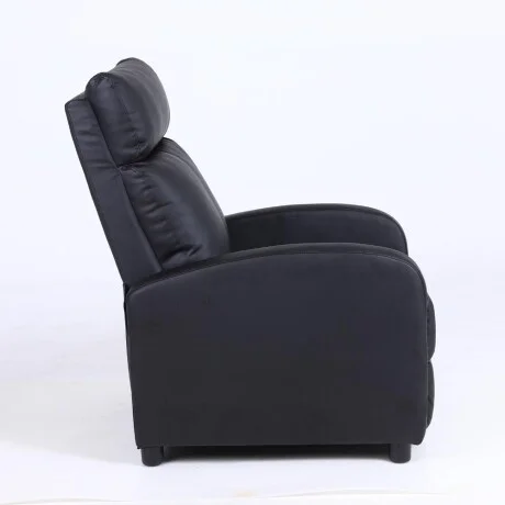Sillon reclinable 1 cuerpo con masajeador y calefaccion - Negro en Negro - Sillones y sofás, Uruguay | La Cueva Muebles, vista 17