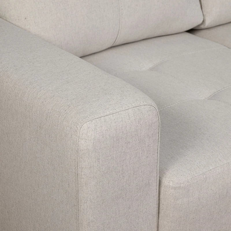 Sillón 3 Cuerpos Tela Natural-beige Piria Arena en Beige - Sillones y sofás, Uruguay | Divino, vista 4