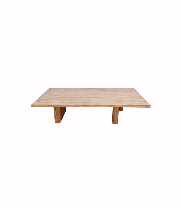 MESA LIVING OSIM TEKA NATURAL en Madera natural - Mesas de living, Uruguay | Más Infinito Casa