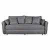 Sofá Cama Tela Gris Alabama en Gris - Sillones y sofás, Uruguay | Divino, vista 2 de 9