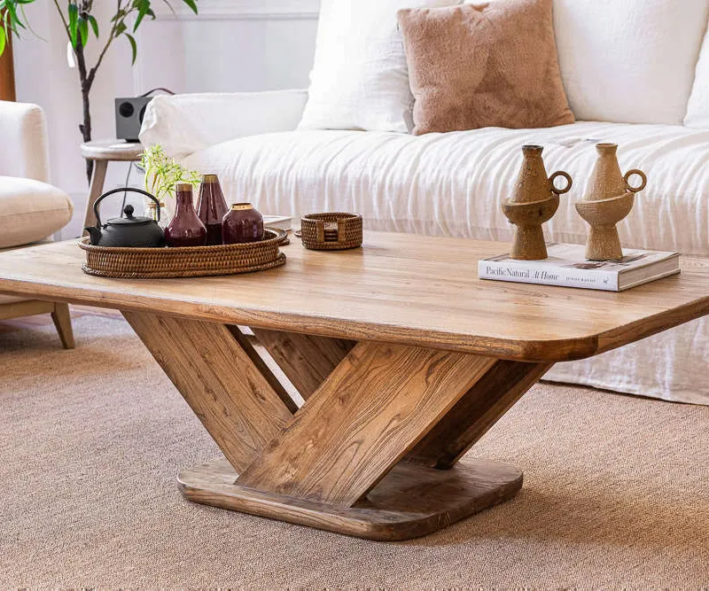 MESA LIVING VIGO - 1.50 X 0.80 en Madera natural - Mesas de living, Uruguay | La Iberica