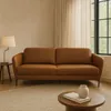 Sofá JASPER BLANCO 3 CUERPOS en Marrón - Sillones y sofás, Uruguay | Viasono, vista 1 de 3
