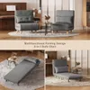 Sillon cama Trifold 1 cuerpo - Gris en Gris, Uruguay | La Cueva Muebles, vista 8 de 18