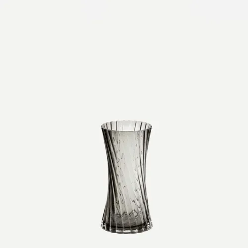 Jarrón Arep de vidrio gris - 22,5 cm en Gris - Jarrones, Uruguay | Kavehome