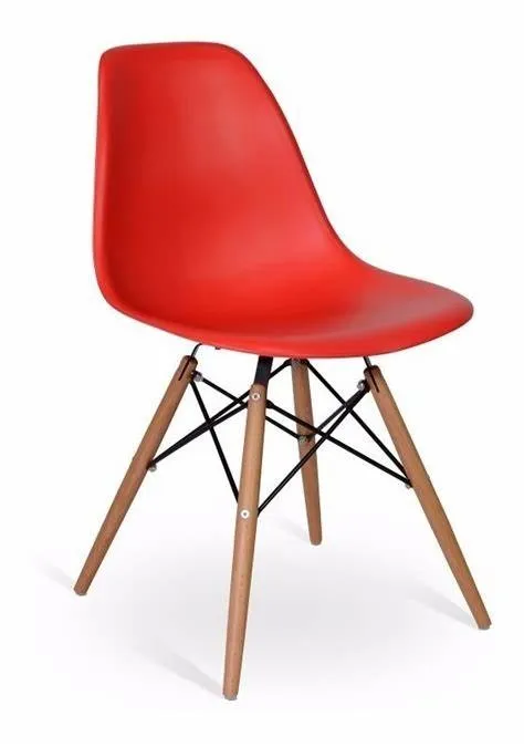 SILLA SALVADOR EAMES GORLERO ROJA - CR249 Y971R/ 83181 - Escritorios y sillas de escritorio, Uruguay | Rosas Hermanos