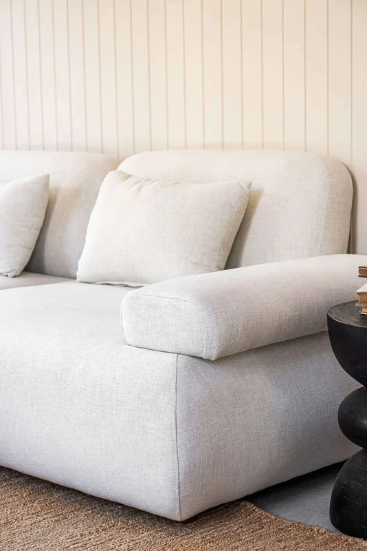 SILLON FOA - LINO ANTIMANCHAS - 2.20 MTS en Blanco - Sillones y sofás, Uruguay | La Iberica, vista 11