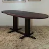Mesa Oval 1.20 m extensible — Serra Amoblamientos en Marrón - Mesas de comedor, Uruguay | Serra Amoblamientos, vista 2 de 4