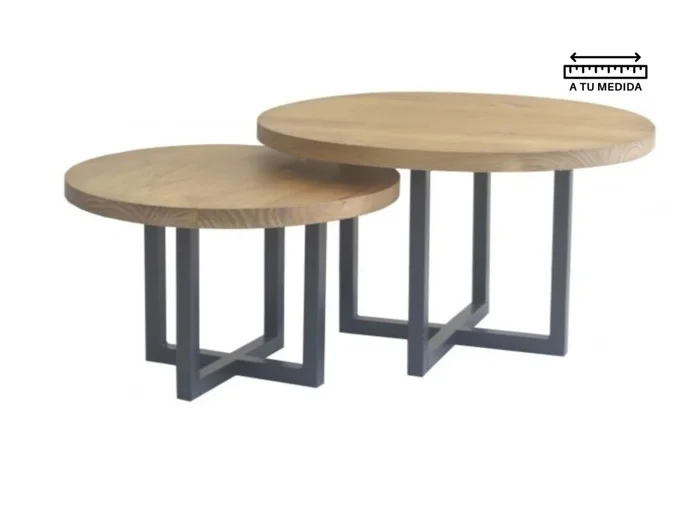 Set Mesa de Living IRON en Multicolor - Mesas de living, Uruguay | Finkel