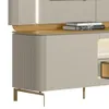 Home Rack/Panel Santorini Curvo con Led - Muebles para TV, Uruguay | Balton, vista 6 de 9