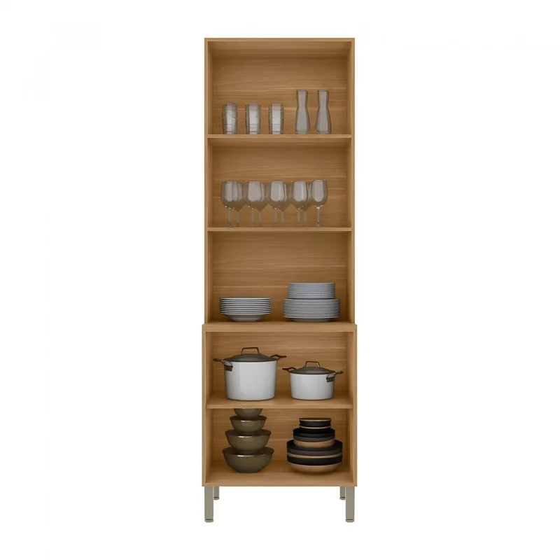 Armario Cocina Cristalero Color - Gris en Madera natural - Aparadores y recibidores, Uruguay | Rústico Hogar, vista 5