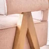 BUTACA SIGMA - OLMO Y TERCIOPELO ANTIMANCHAS en Rosa - Butacas, banquetas y puffs, Uruguay | La Iberica, vista 3 de 6