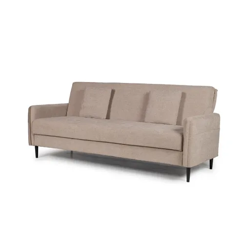 Sofá Cama Calma - Tela Microfibra - 130 (Beige) en Beige - Sillones y sofás, Uruguay | NYR