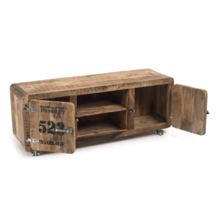 R9 Rack en Madera natural - Muebles para TV, Uruguay | Victoriana, vista 2