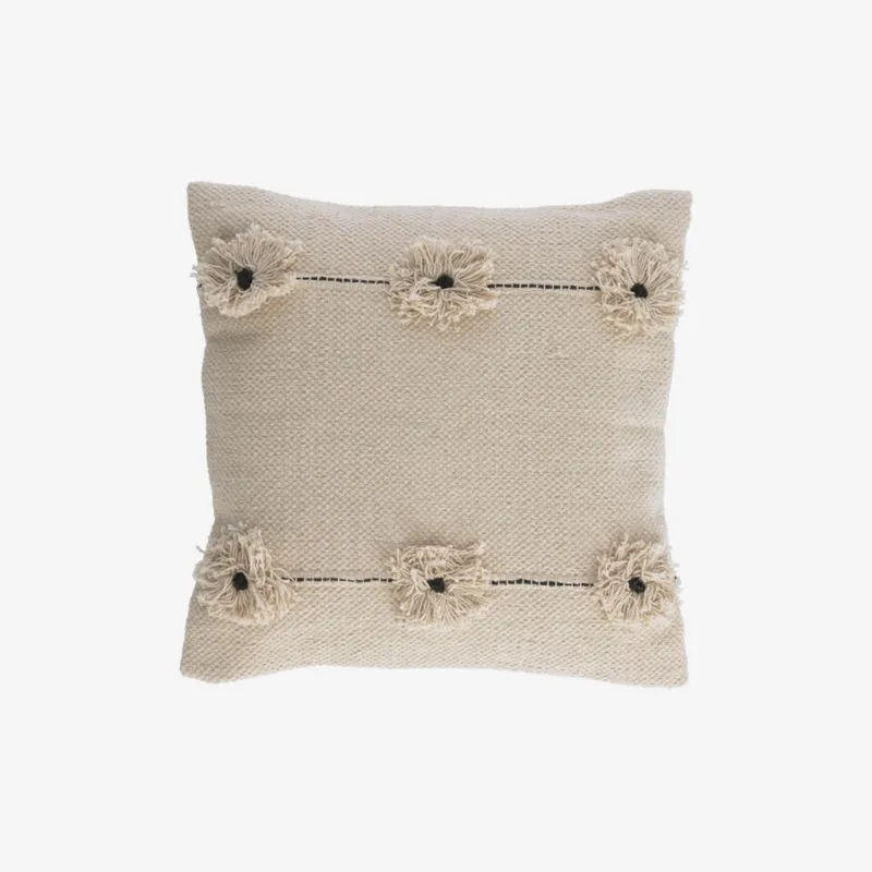 Almohadón Belisa 45 x 45 cm en Beige, Uruguay | Kavehome
