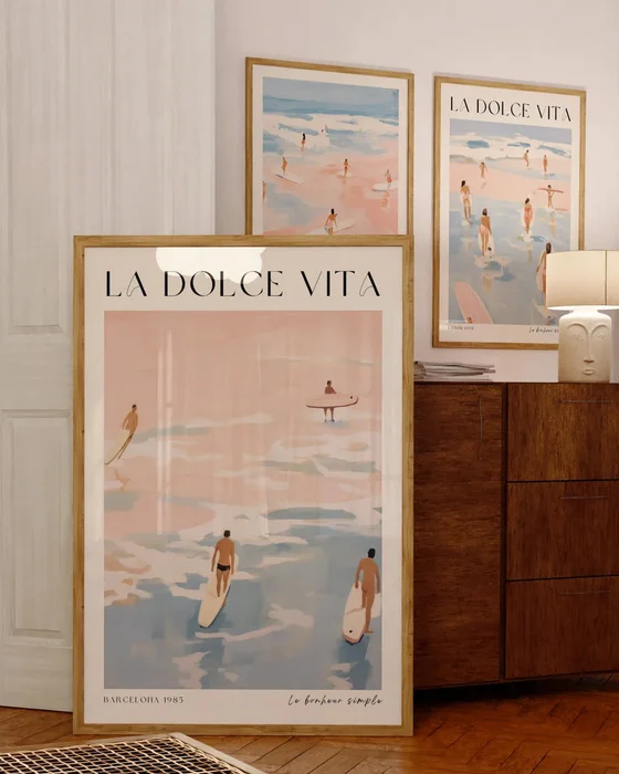 La Dolce Vita en Multicolor - Láminas, Uruguay | La Cuadrería, vista 2