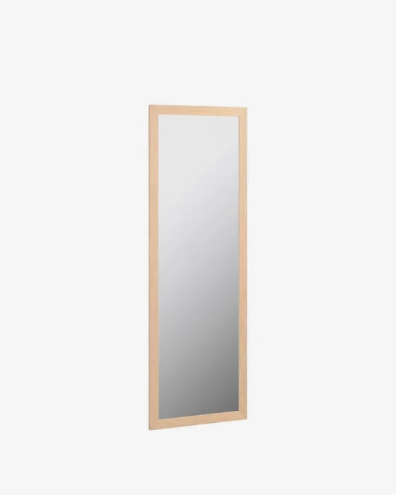 Espejo Wilany 52,5 x 152,5 cm con acabado natural en Madera natural - Espejos, Uruguay | Kavehome
