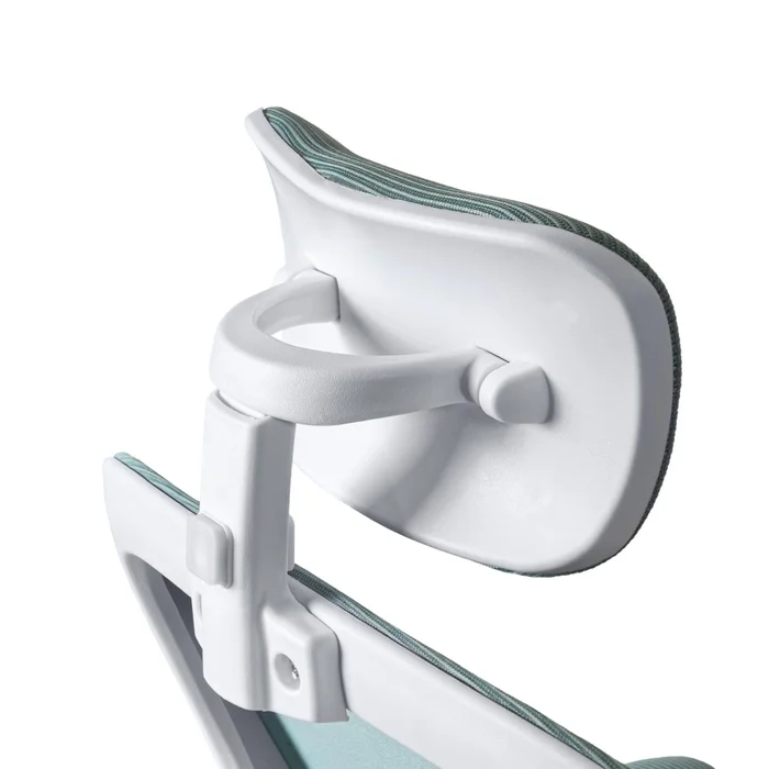 Asiento De Oficina Malla Blanco Hy-697 en Celeste - Sillas de escritorio, Uruguay | Divino, vista 5