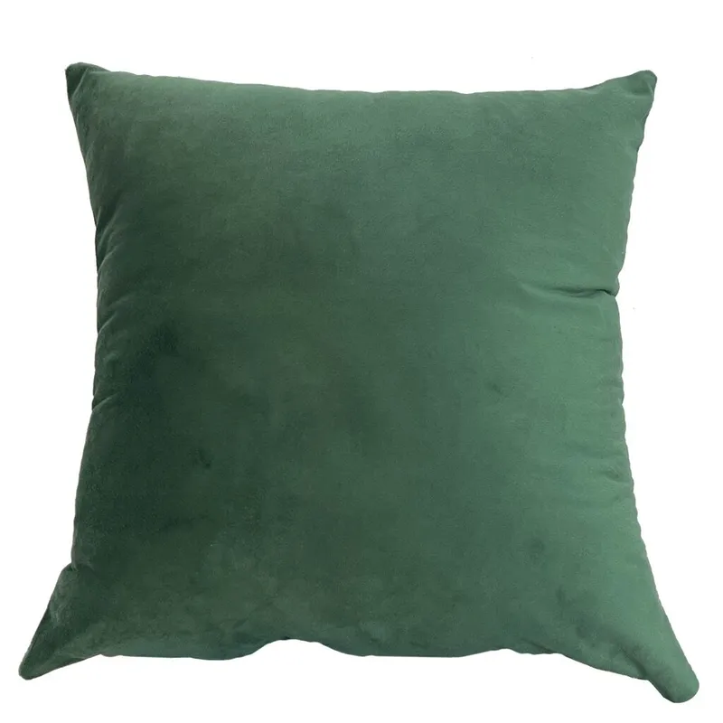 ALMOHADON VELVET 40x40CM VERDE ESMERALDA en Verde - Textiles, Uruguay | Decohogar