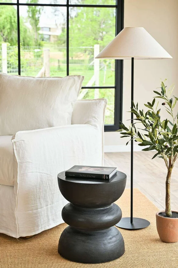 MESA AUXILIAR CABO - SUAR BLACK en Negro - Mesas de living, Uruguay | La Iberica, vista 2