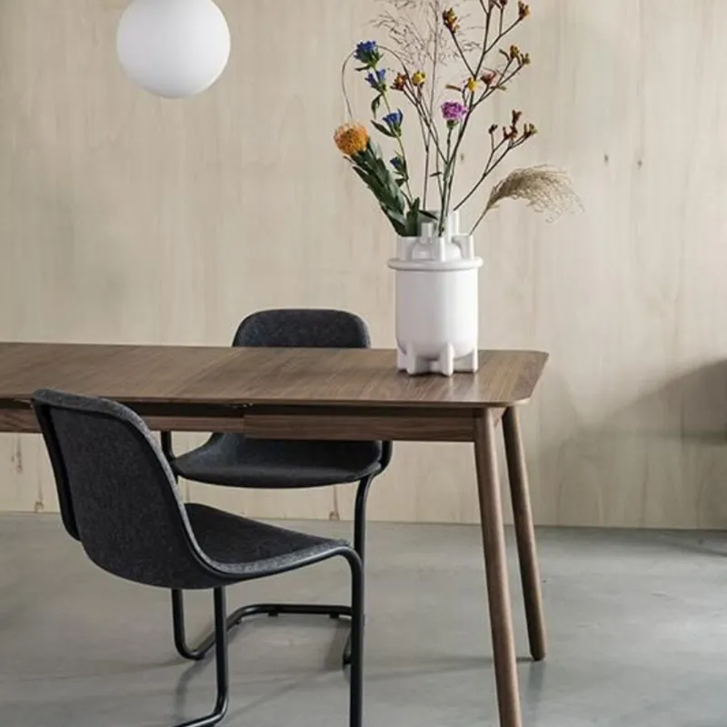 Mesa de comedor GLIMPS Marrón EXTENSIBLE en Marrón - Mesas de comedor, Uruguay | Viasono
