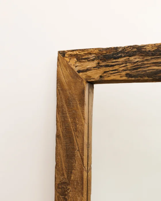 ESPEJO ESCORPIO 125x60 en Madera natural - Espejos, Uruguay | Fundamento Muebles, vista 2