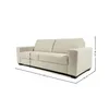 Sofá Loretto - Tela Aquaclean - 3 cuerpos - A fabricar en Patrón - Sillones y sofás, Uruguay | NYR, vista 3 de 3