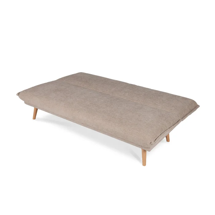 Sofá Cama Forma - Tela Microfibra - 130 (Beige) en Beige - Sillones y sofás, Uruguay | Nyr, vista 2