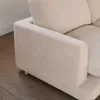 Sofá Gala 3 plazas beige 210 cm en Blanco - Sillones y sofás, Uruguay | Kavehome, vista 4 de 8